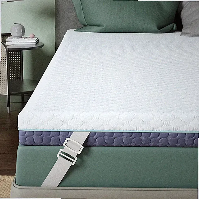 2 Inch Dorm Mattress Topper Twin Size, Memory Foam Mattress Topper for Back Pain