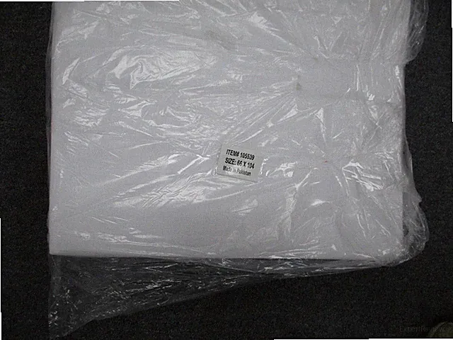 12pk -130CT FLAT WHITE Bed Sheets For Twin ,Bunk, Dorm ,Hospital 66 X 104 NEW