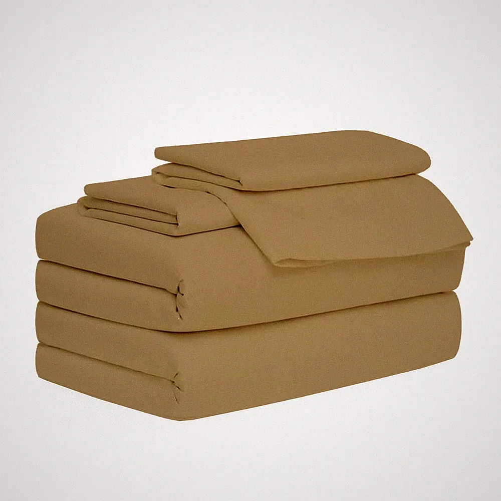 4 Pc Full Extra Long Sheets for Dorm Bedding, 100% Egyptian Cotton, Specially...