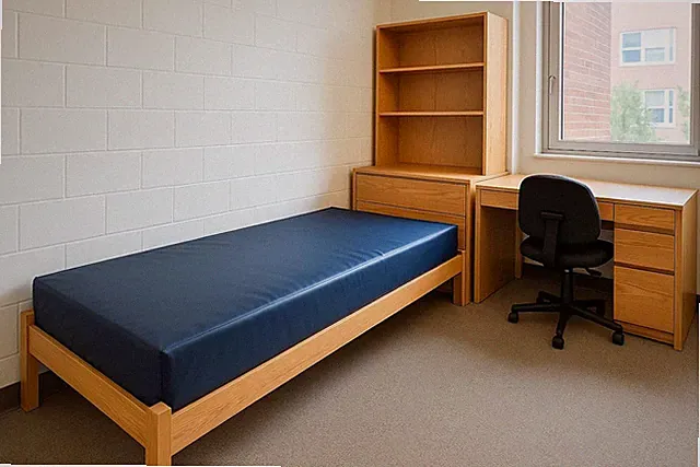7" Twin XL Dorm Mattress - Waterproof, Flippable & Safe for All Spaces