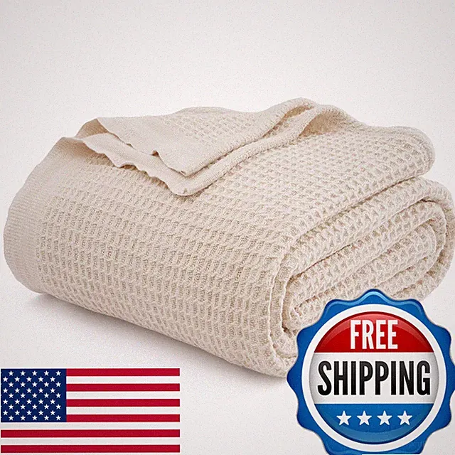 Bedsure Gentlesoft 100 Cotton Blanket Twin Xl Size For College Dorm - Cooling