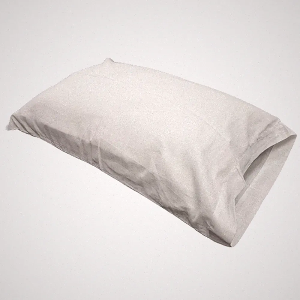 Bulk Pillowcases for Airbnb Camps Dorms Hospitals Motels T130 White Standard