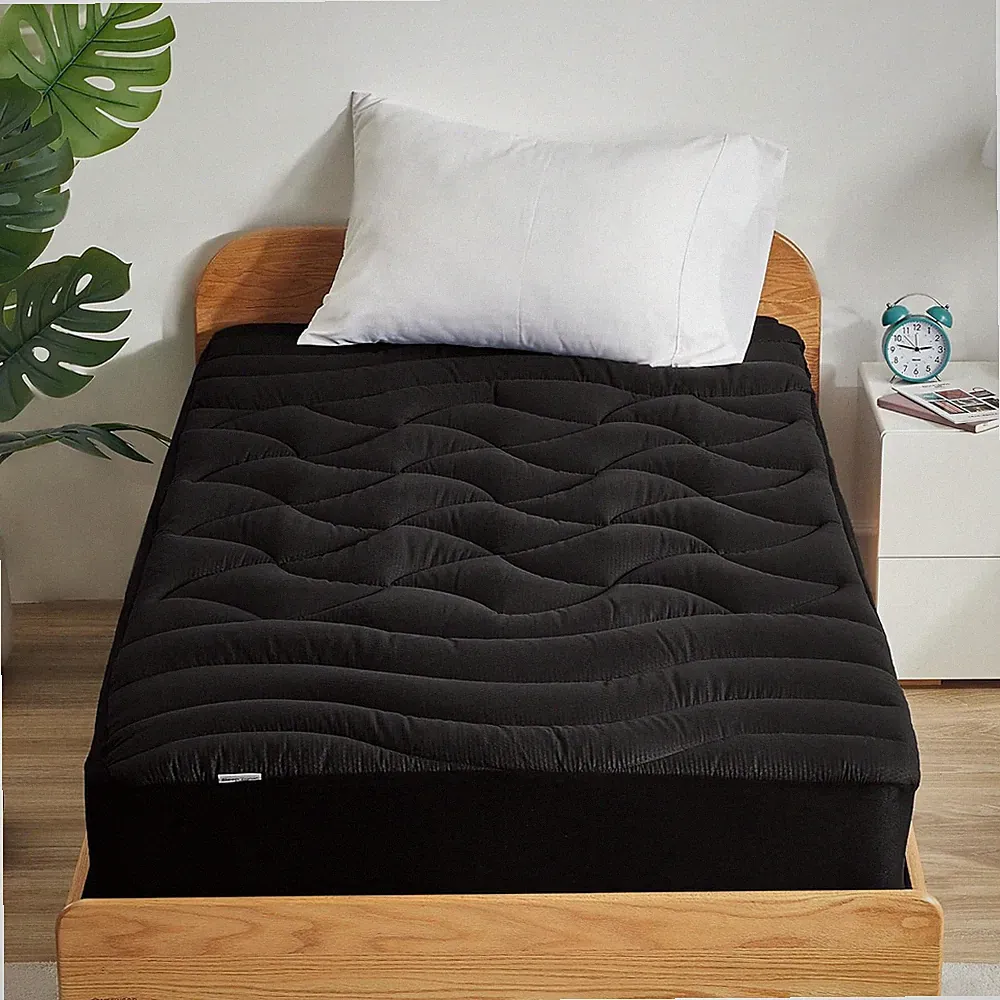 Cooling Twin XL Mattress Topper for Dorms - Breathable, Washable, Deep Pocket
