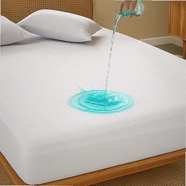 Luxury Twin Waterproof Mattress Protector - Noiseless & Breathable for Comfort