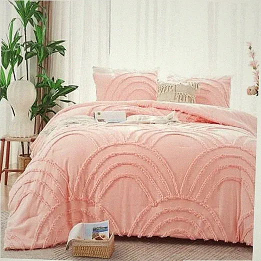 Pink Comforter Bedding Set for College Girls - Twin/Twin XL Pink Comforter