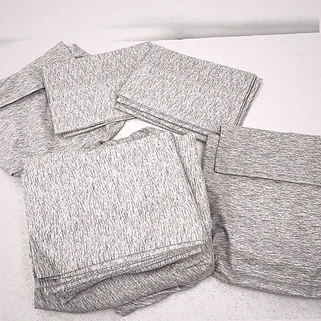 South Point Home Fashions Twin/Twin xl 6 Piece Sheet Set Gray Soft Dorm College