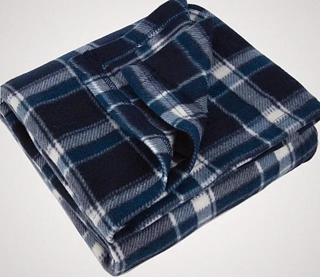 Throw Blankets, Plaid Fleece Throw Blankets for Bedroom, Couch
