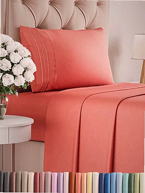 Twin XL Sheet Set - Twin XL Bed Sheets for Boys and Girls - College Dorm Room