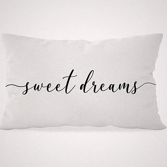 White Pillow Cases, 12x20 Decor For Bedroom Sofa, White